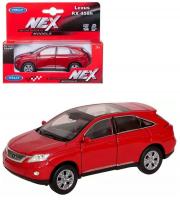 Welly Машинка Lexus RX 450h металл 43641W-R красный