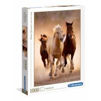 Пазлы. 1000 Бегущие лошади