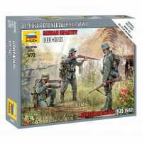 Сборная модель "Немецкая пехота 1939-1942"