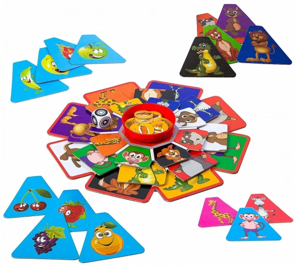 Настольная игра Bondibon Крутящийся пазл