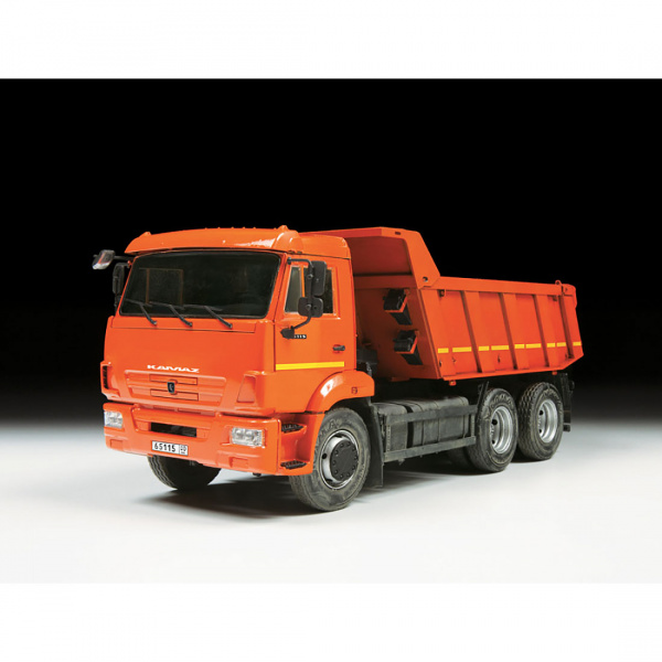 Сборная модель "Самосвал KAMAZ-65115"